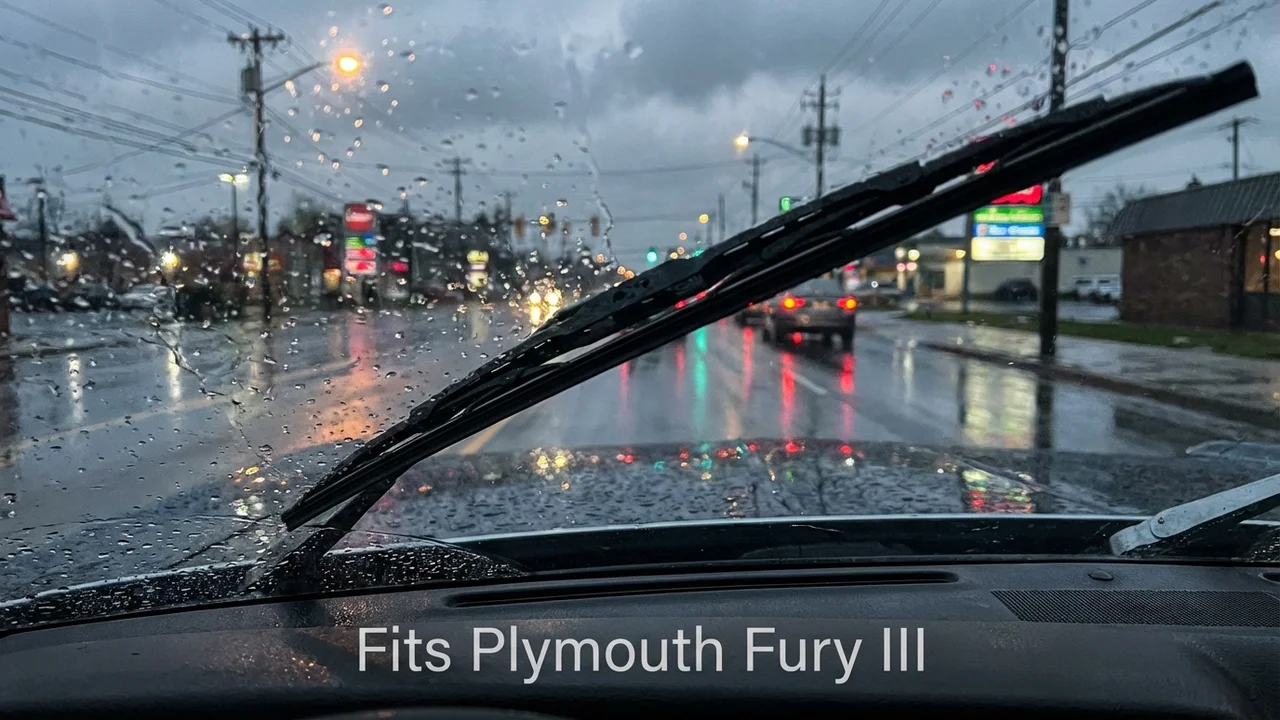 Plymouth Fury III Driver Side Wiper Blade — 22