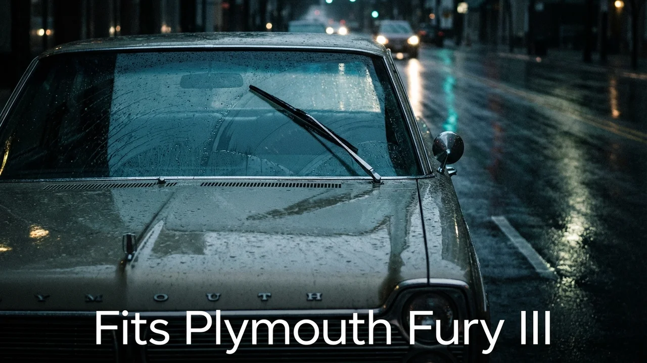 Plymouth Fury III Passenger Side Wiper Blade — 18