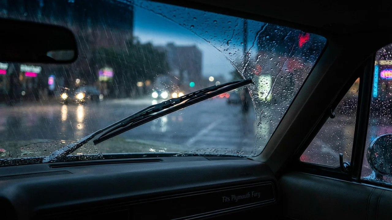 Plymouth Fury Passenger Side Wiper Blade — 18