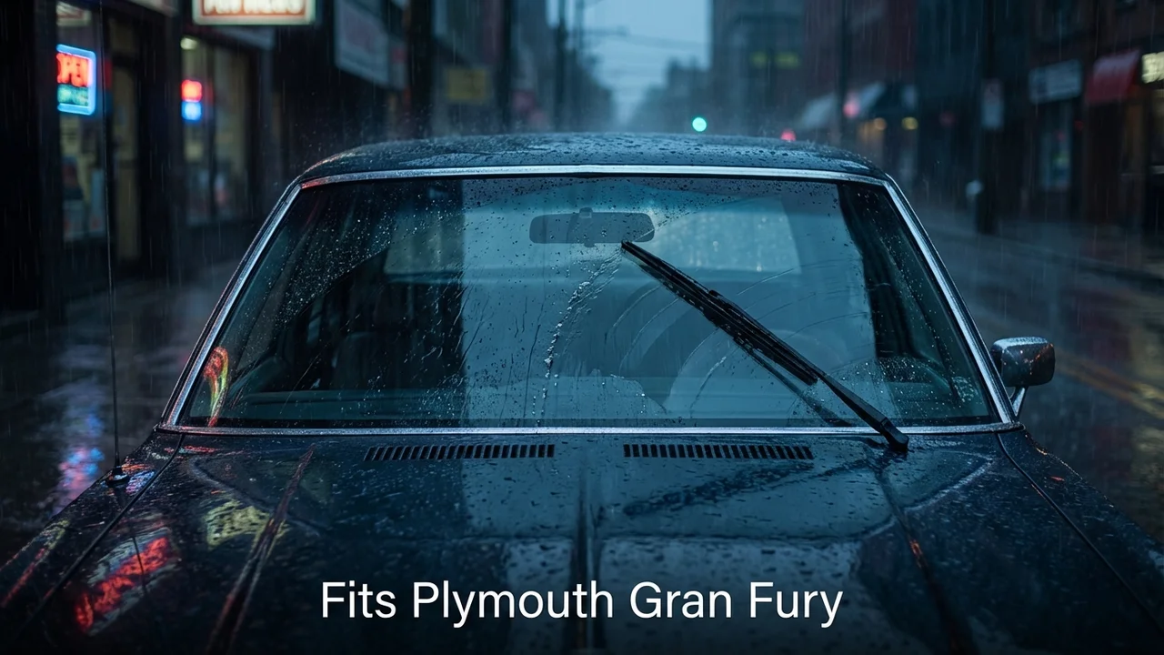 Plymouth Gran Fury Driver Side Wiper Blade — 24