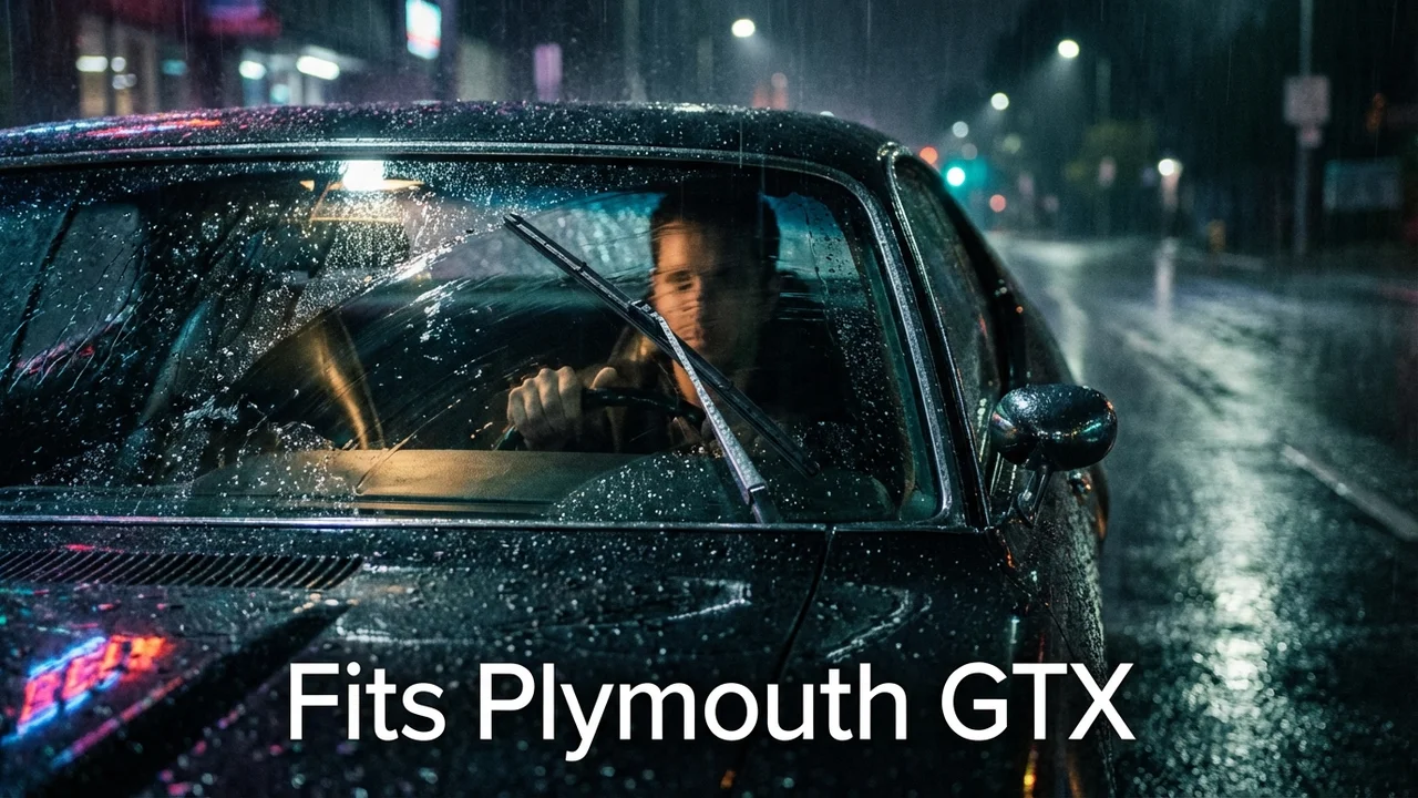 Plymouth GTX Driver Side Wiper Blade — 24