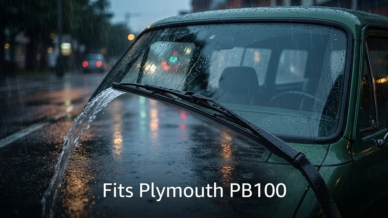Plymouth PB100 Driver Side Wiper Blade — 28