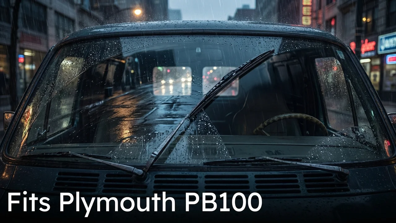 Plymouth PB100 Rear Wiper Blade — 12