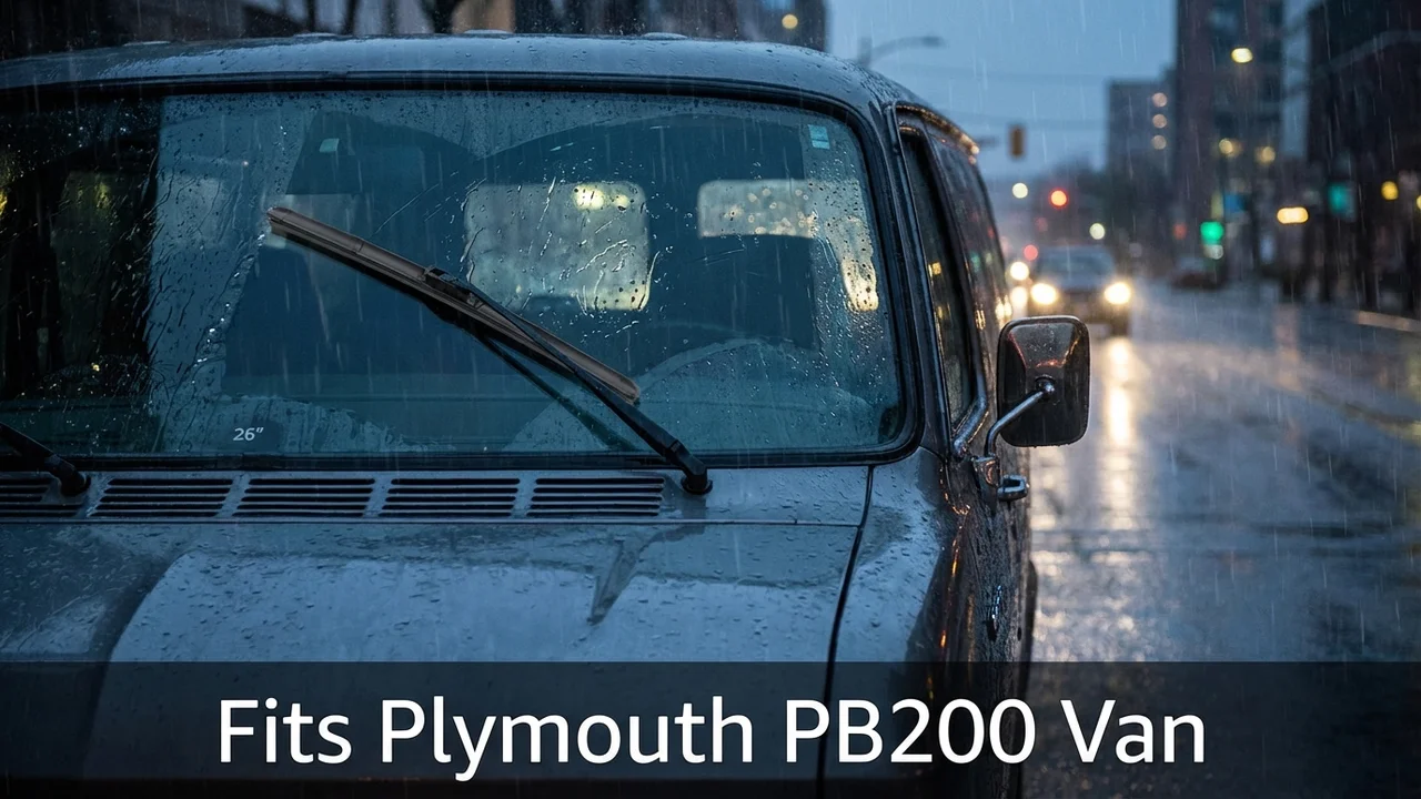 Plymouth PB200 Van Driver Side Wiper Blade — 26