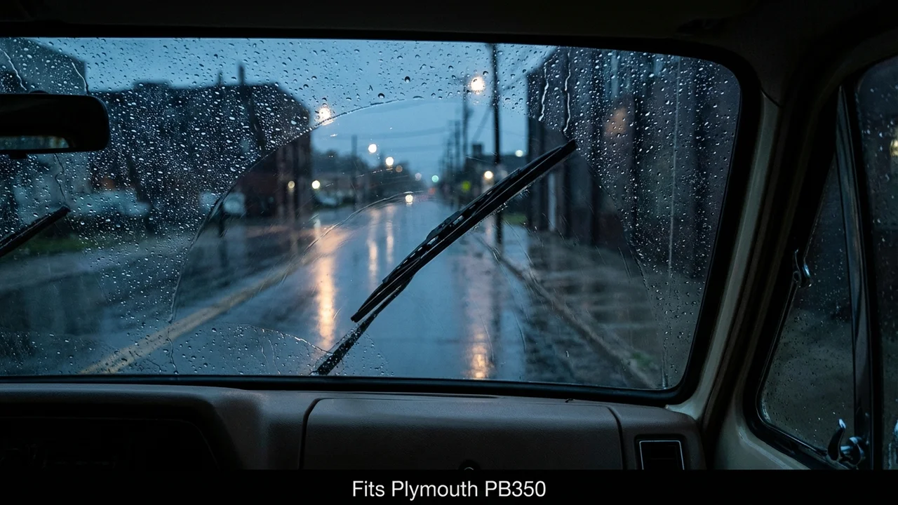 Plymouth PB350 Passenger Side Wiper Blade — 22