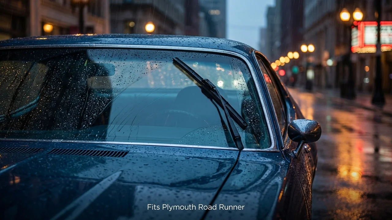 Plymouth Road Runner Passenger Side Wiper Blade — 17