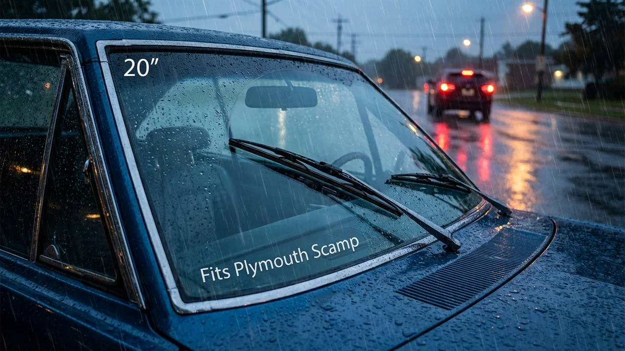 Plymouth Scamp Driver Side Wiper Blade — 20