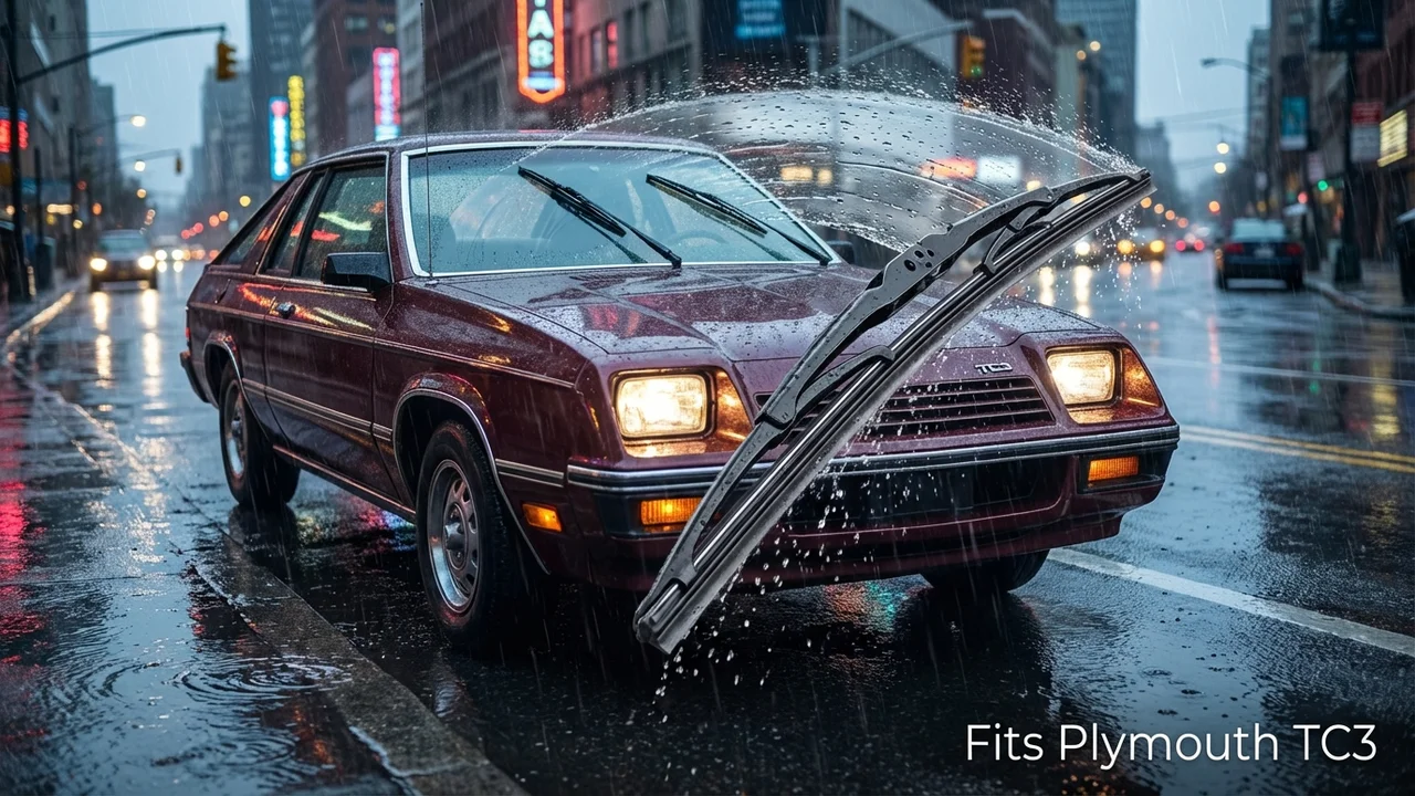 Plymouth TC3 Driver Side Wiper Blade — 22