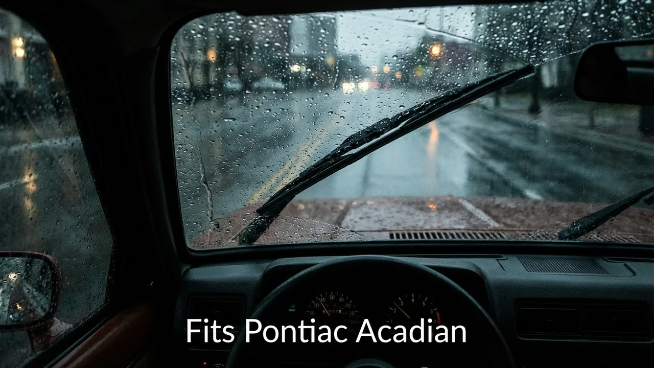 Pontiac Acadian Passenger Side Wiper Blade — 17