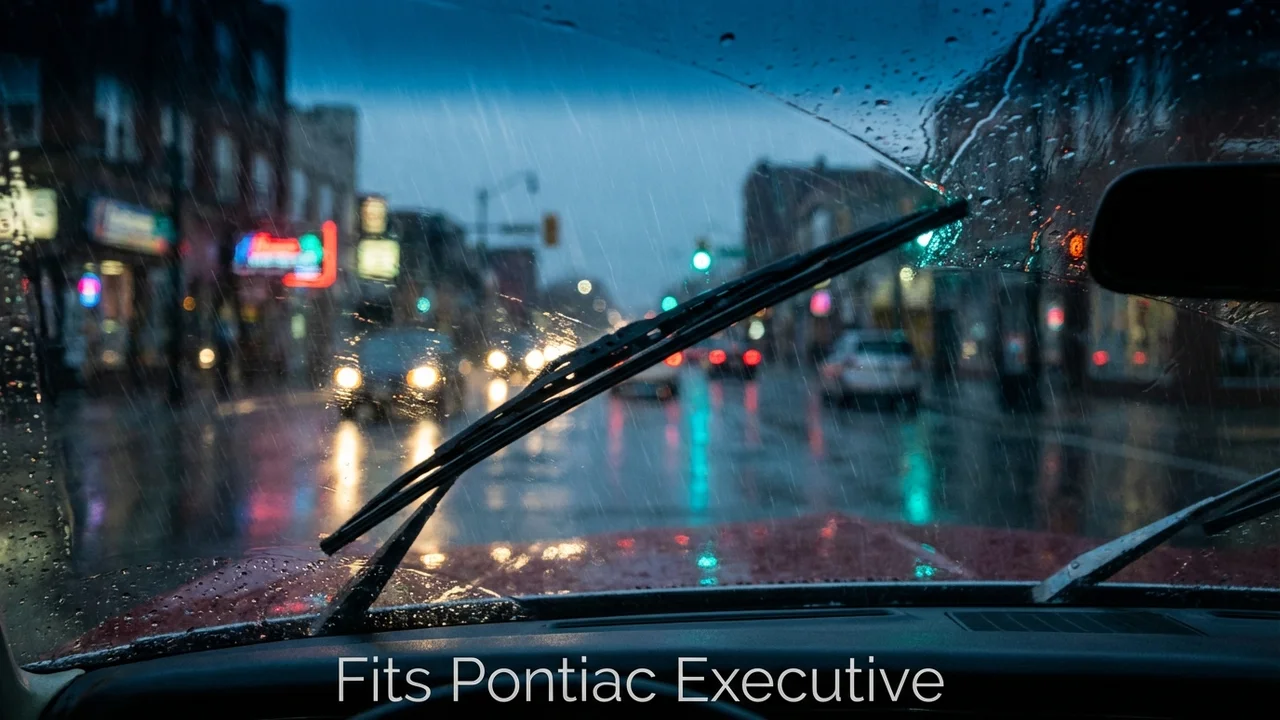 Pontiac Executive Driver Side Wiper Blade — 21