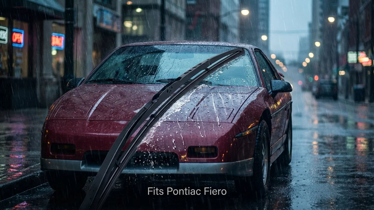 Pontiac Fiero Driver Side Wiper Blade — 22