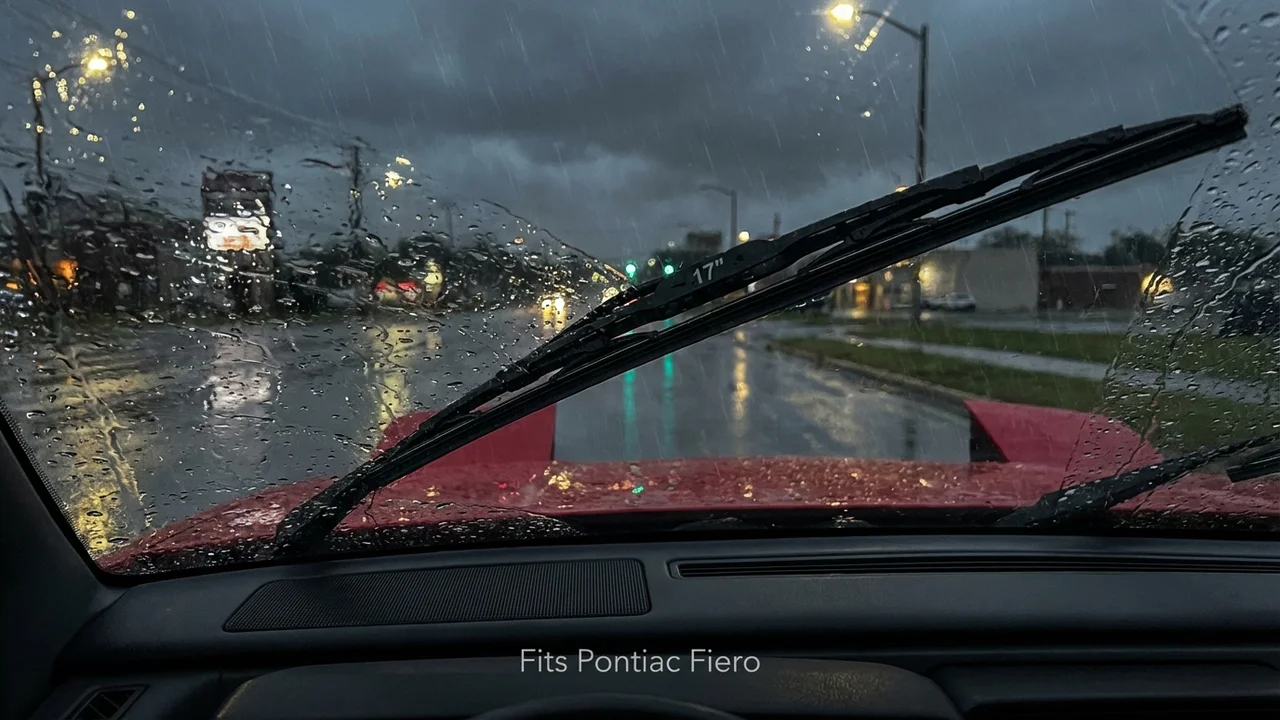 Pontiac Fiero Passenger Side Wiper Blade — 17