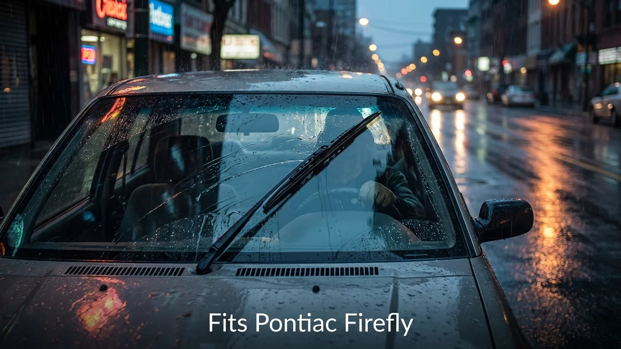 Pontiac Firefly Driver Side Wiper Blade — 28