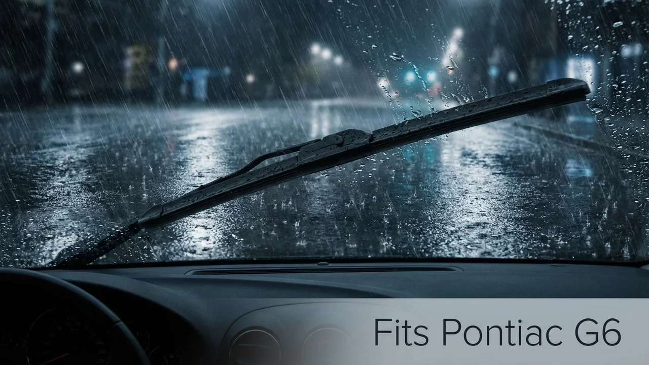 Pontiac G6 Driver Side Wiper Blade — 22