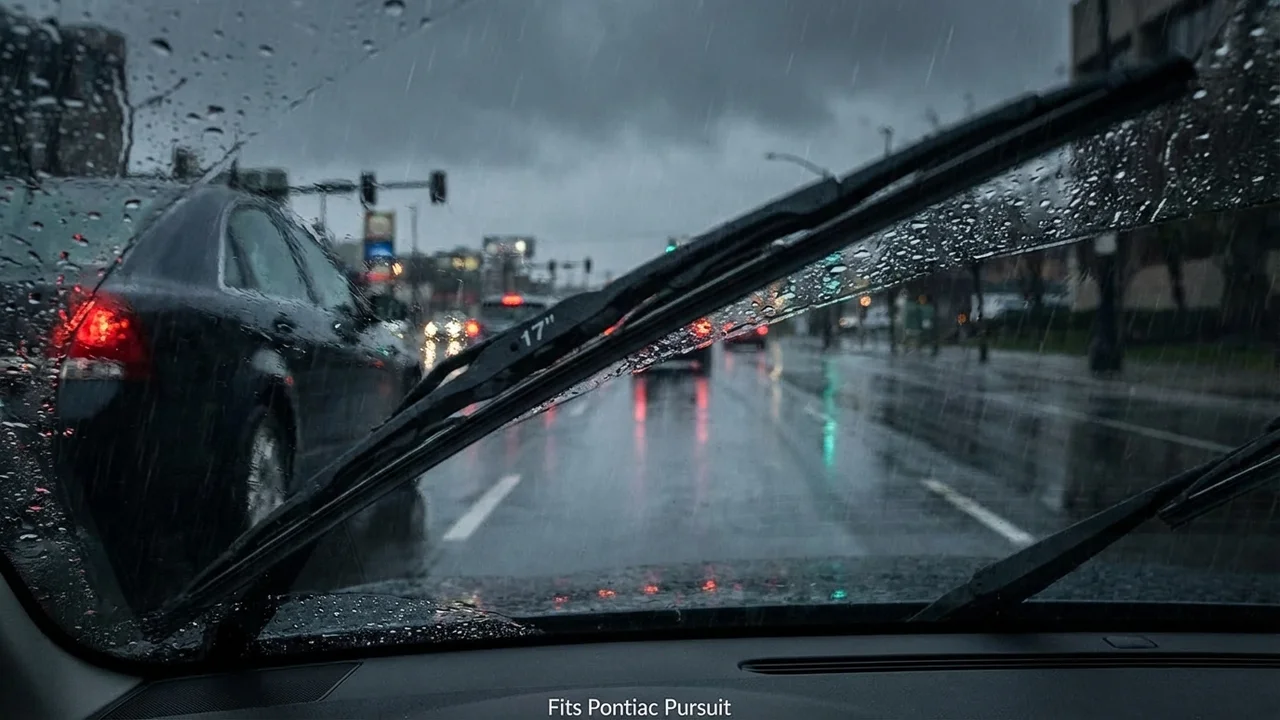 Pontiac Pursuit Passenger Side Wiper Blade — 17