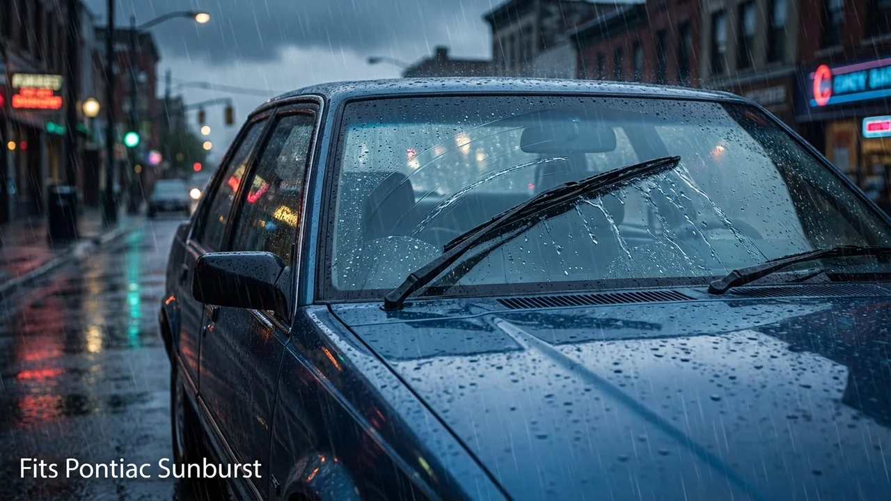 Pontiac Sunburst Driver Side Wiper Blade — 22