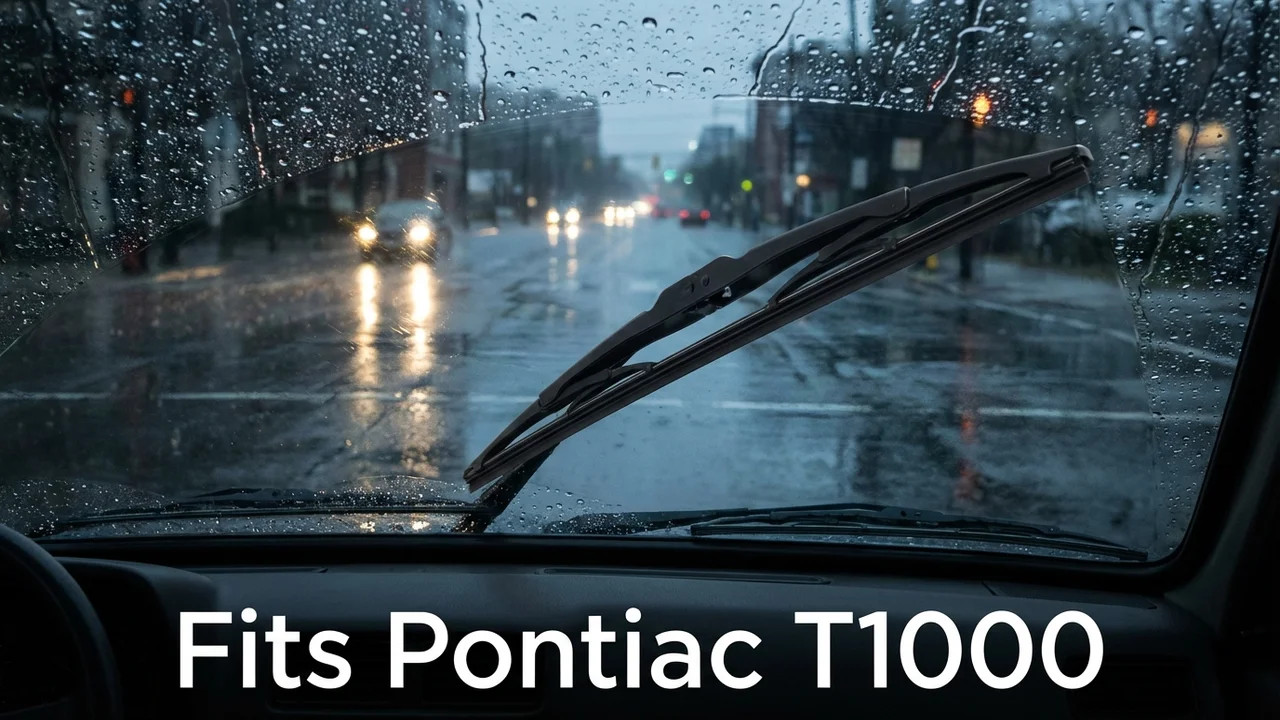 Pontiac T1000 Passenger Side Wiper Blade — 24