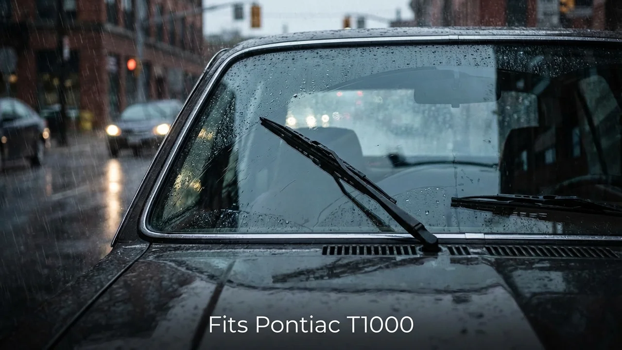 Pontiac T1000 Rear Wiper Blade — 12