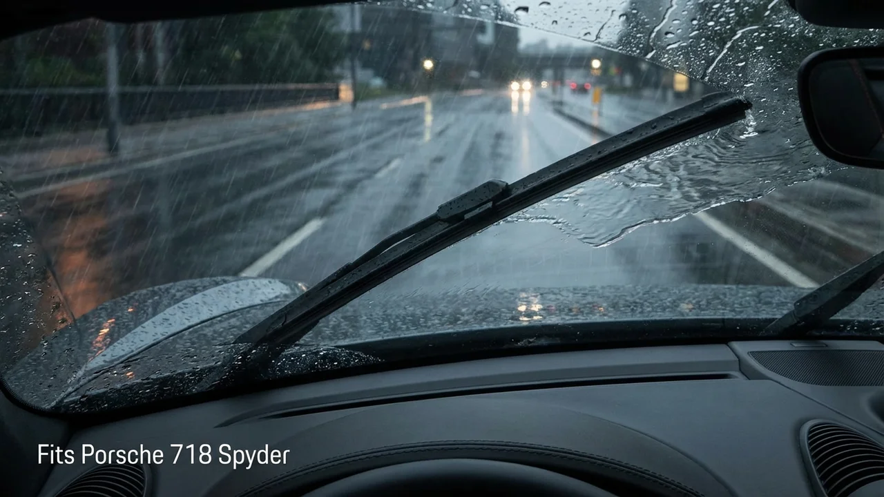 Porsche 718 Spyder Passenger Side Wiper Blade — 18