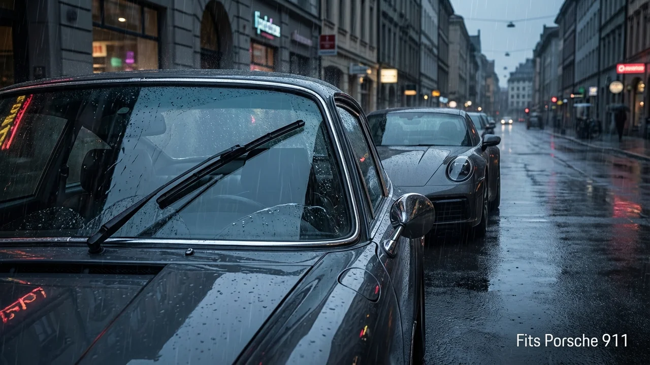 Porsche 911 Driver Side Wiper Blade — 21