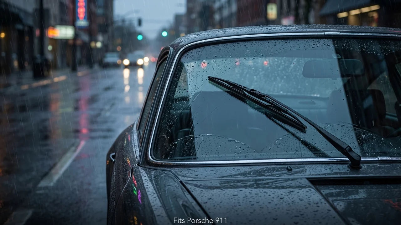 Porsche 911 Passenger Side Wiper Blade — 16