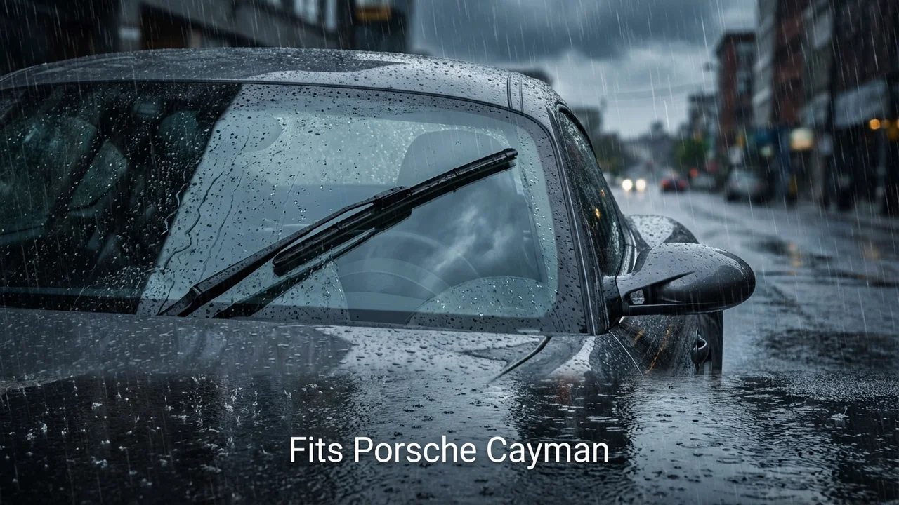 Porsche Cayman Driver Side Wiper Blade — 22