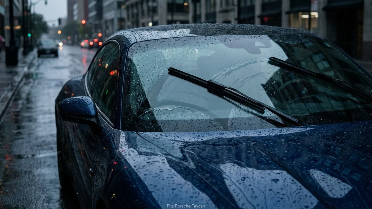 Porsche Taycan Driver Side Wiper Blade — 28