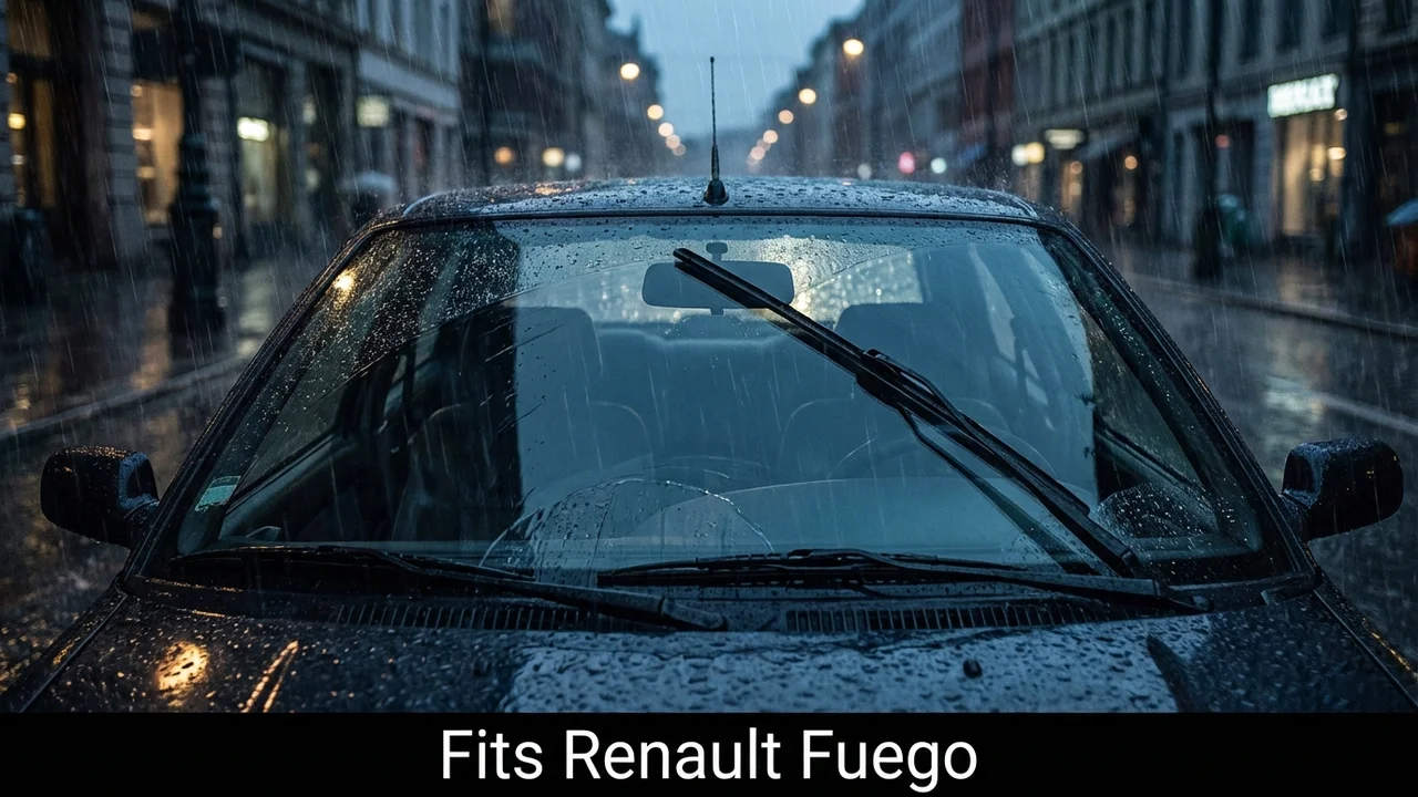Renault Fuego Passenger Side Wiper Blade — 17