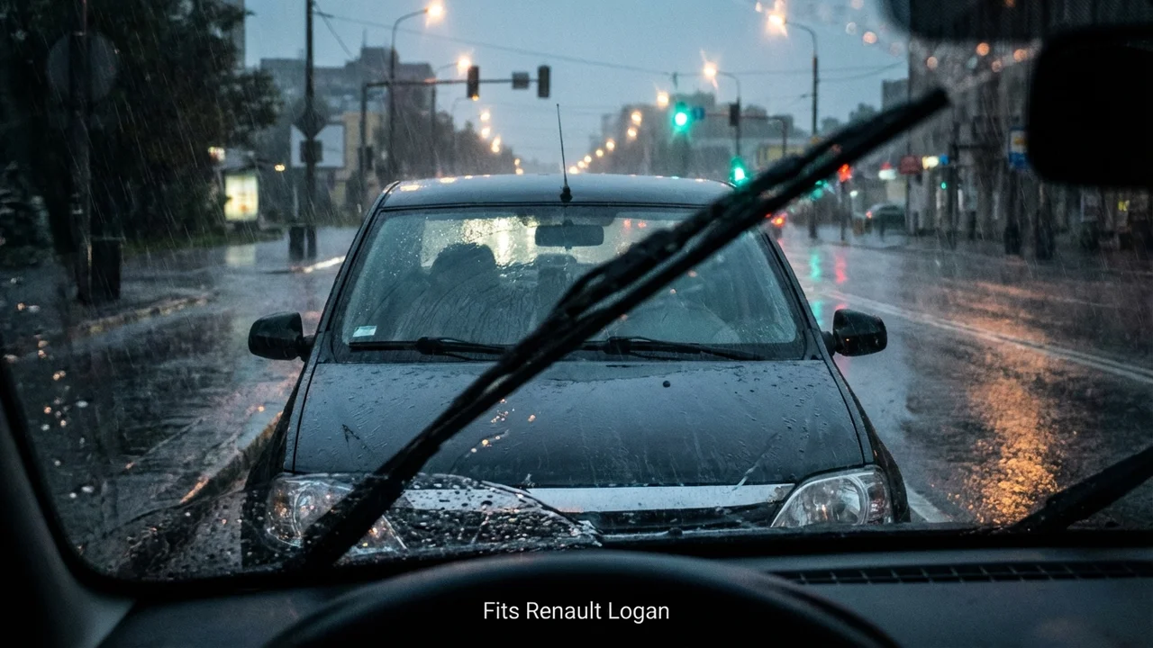 Renault Logan Passenger Side Wiper Blade — 16