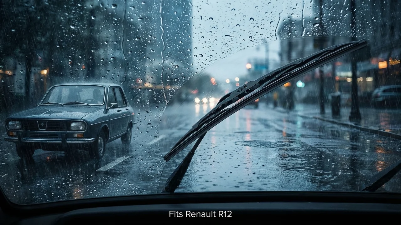 Renault R12 Passenger Side Wiper Blade — 22
