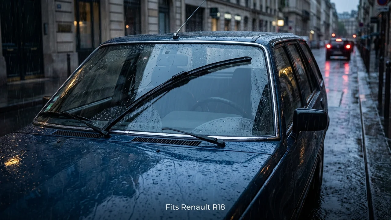 Renault R18 Driver Side Wiper Blade — 28