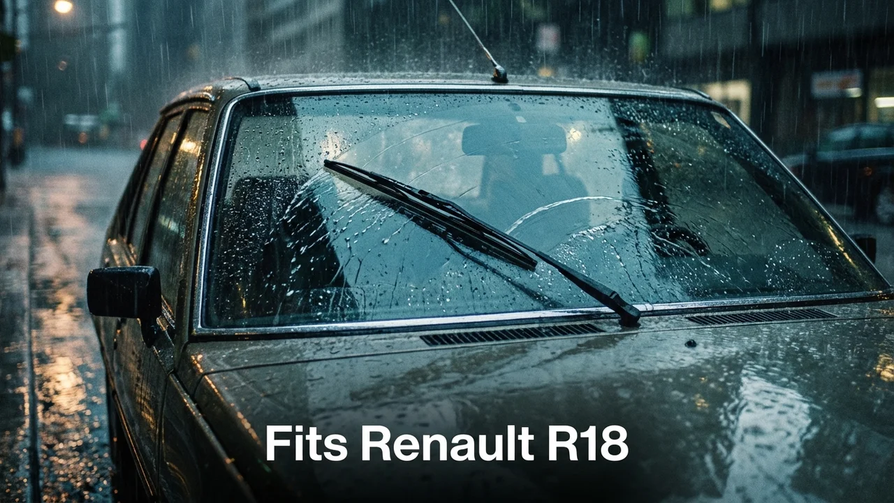 Renault R18 Passenger Side Wiper Blade — 18
