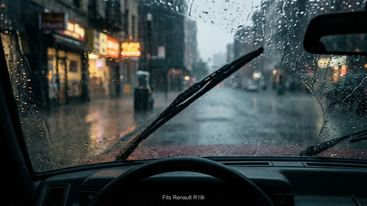 Renault R18i Passenger Side Wiper Blade — 17