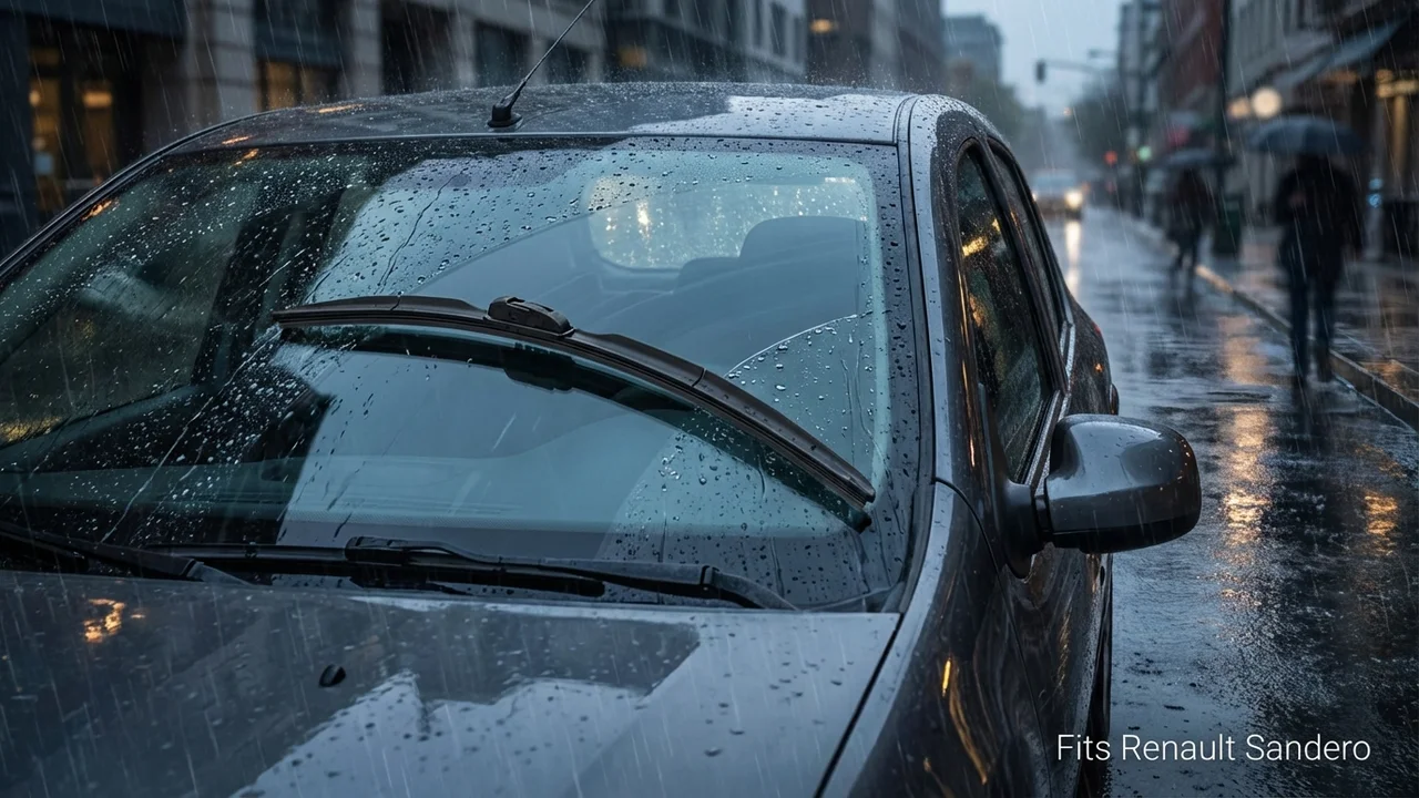 Renault Sandero Driver Side Wiper Blade — 28