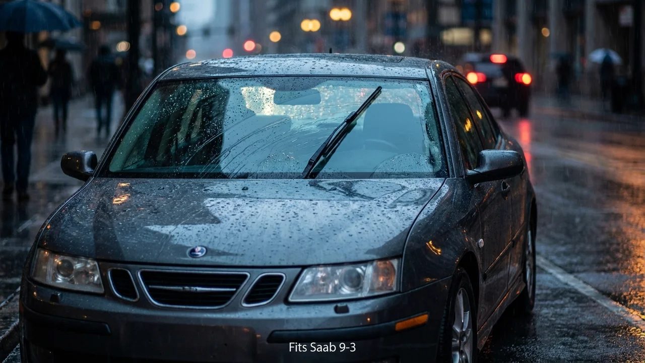 Saab 9-3 Passenger Side Wiper Blade — 19