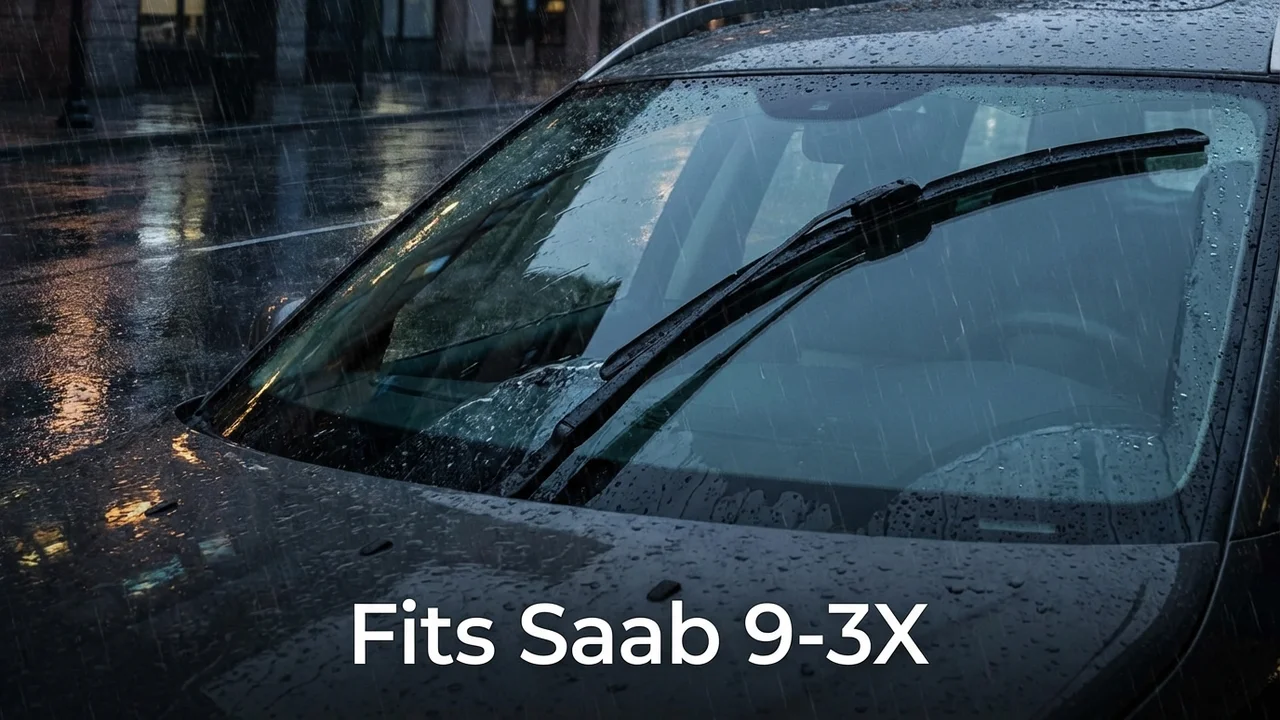 Saab 9-3X Driver Side Wiper Blade — 20