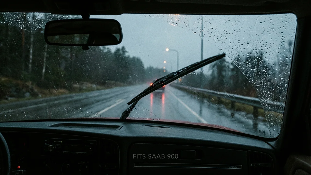 Saab 900 Passenger Side Wiper Blade — 17