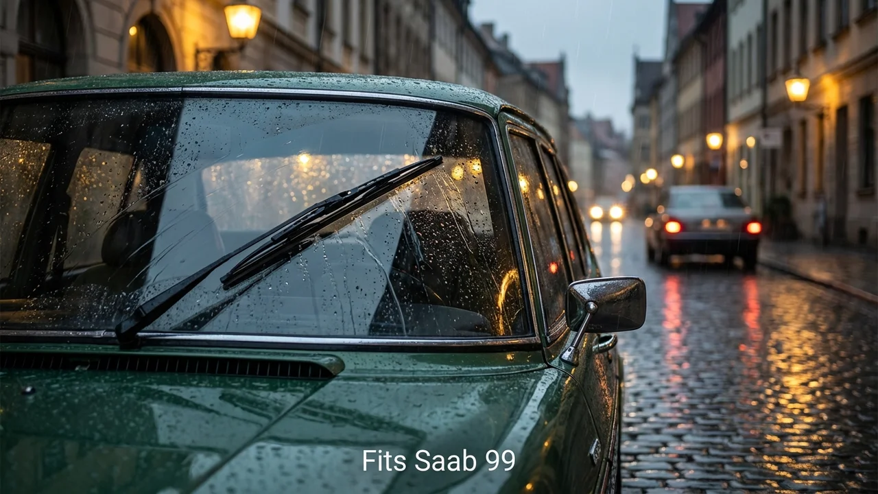 Saab 99 Rear Wiper Blade — 14