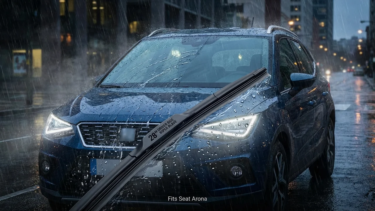 Seat Arona Driver Side Wiper Blade — 28