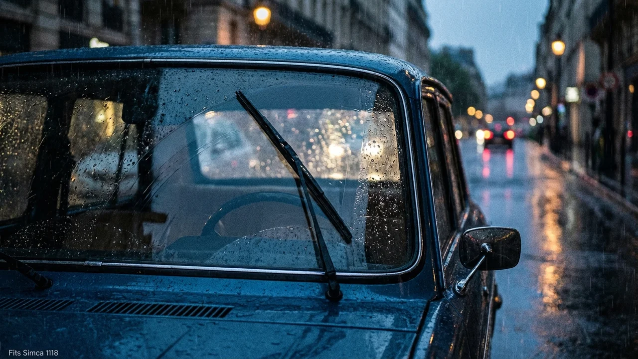 Simca 1118 Driver Side Wiper Blade — 21