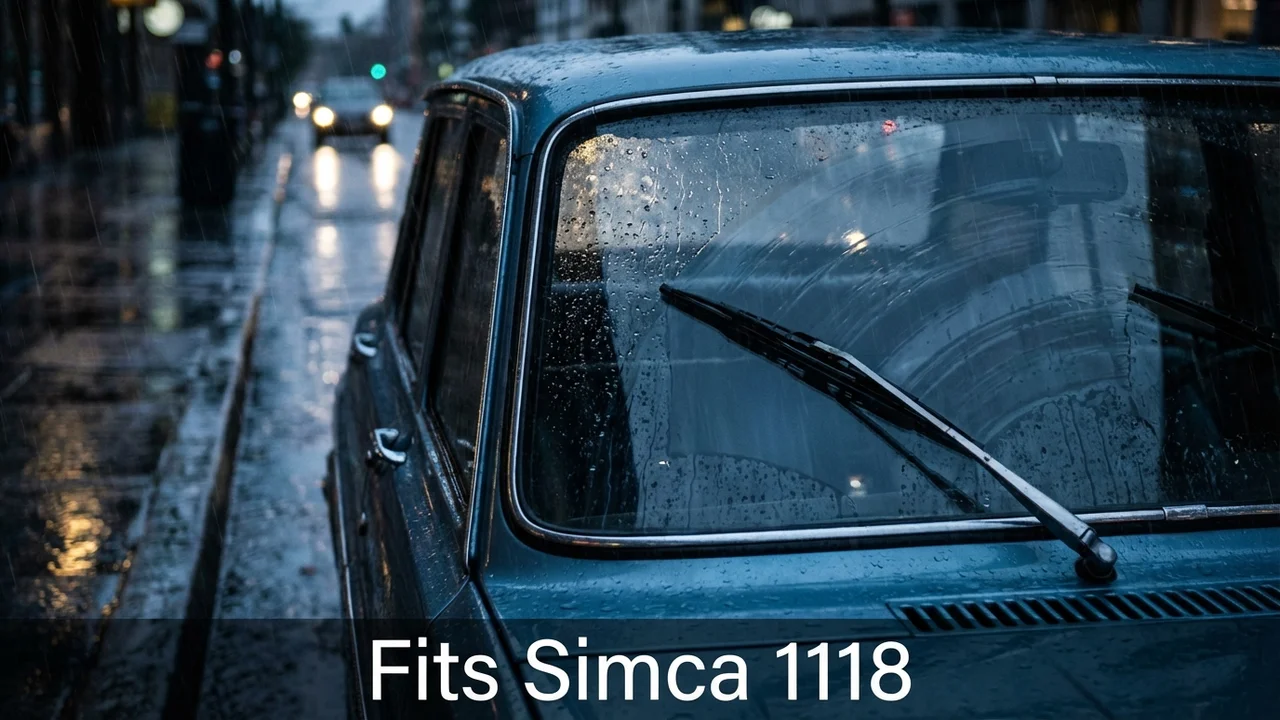 Simca 1118 Passenger Side Wiper Blade — 18