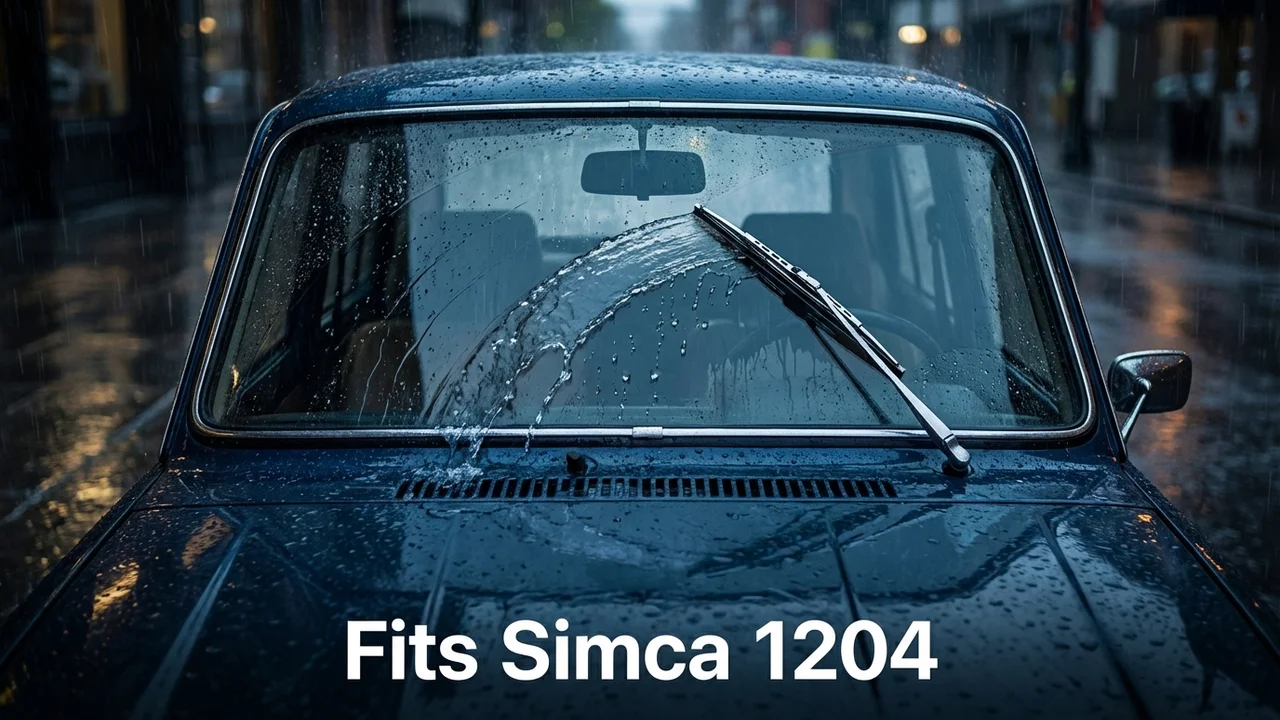 Simca 1204 Passenger Side Wiper Blade — 17