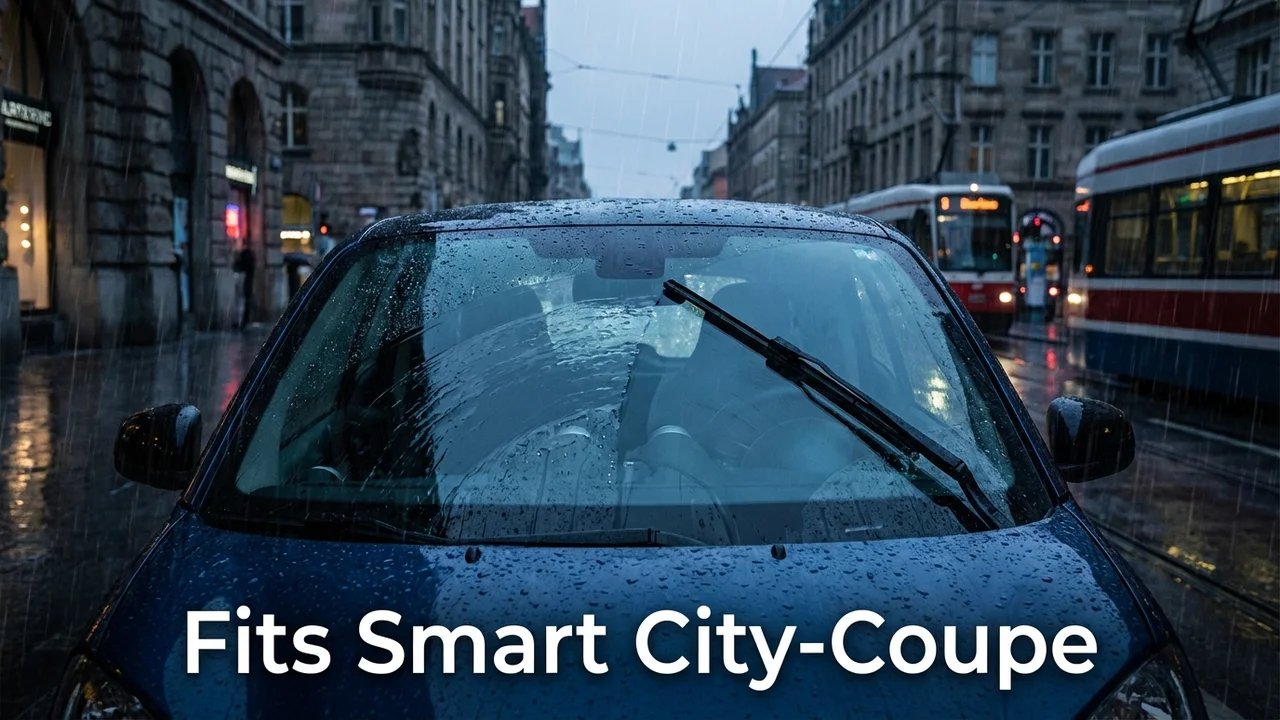 Smart City-Coupe Driver Side Wiper Blade — 28