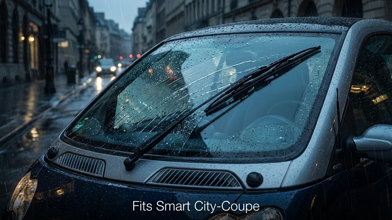 Smart City-Coupe Passenger Side Wiper Blade — 16