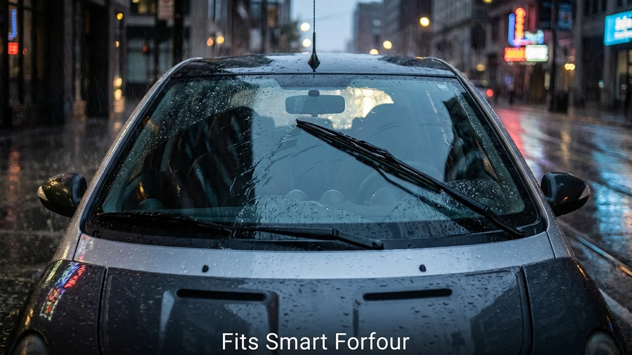 Smart Forfour Passenger Side Wiper Blade — 17