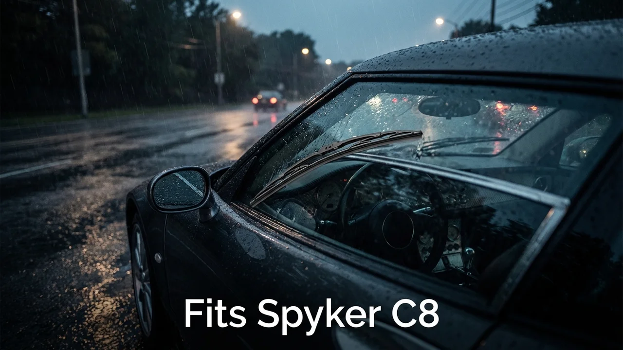 Spyker C8 Passenger Side Wiper Blade — 16
