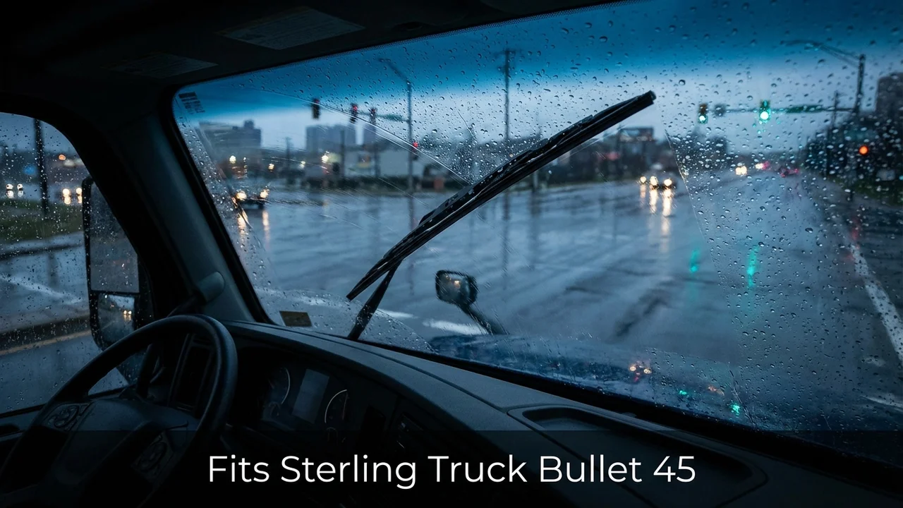 Sterling Truck Bullet 45 Driver Side Wiper Blade — 22