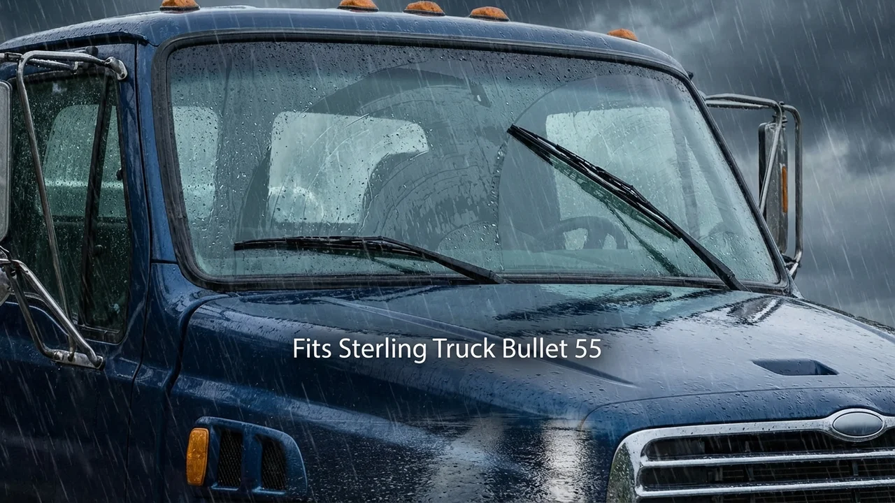 Sterling Truck Bullet 55 Passenger Side Wiper Blade — 17
