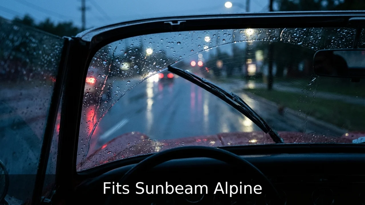 Sunbeam Alpine Driver Side Wiper Blade — 28