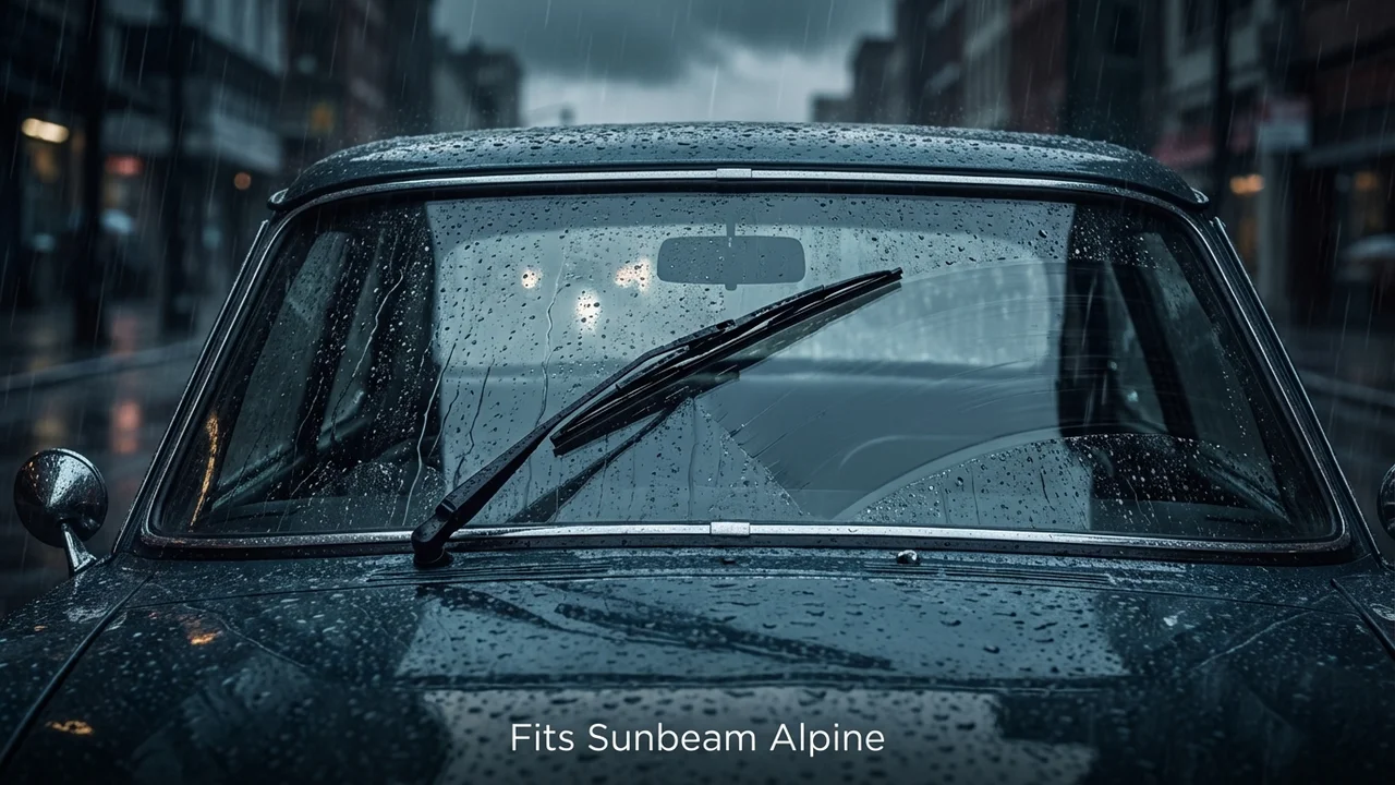 Sunbeam Alpine Passenger Side Wiper Blade — 24